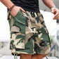 📢📢50% OFF !! ⏰Men's Camo Cargo Shorts with Drawstring Waist
