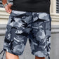 📢📢50% OFF !! ⏰Men's Camo Cargo Shorts with Drawstring Waist