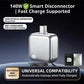 📢📢40% OFF !! ⏰AI Auto-Disconnect 140W Fast Charger