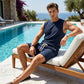 📢📢40% OFF !! ⏰Men's Casual Sportswear Tank Top & Shorts Set