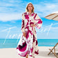 📢📢50% OFF !! ⏰Women’s Floral V-Neck Maxi Dress