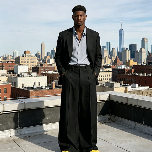 📢📢40% OFF !! ⏰Men's Minimalist Wide-Leg Pants