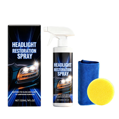 🔥Buy 1 Get 1 Free！🔥Professional Headlight Restoration Spray Kit