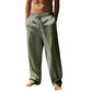 📢📢50% OFF !! ⏰Men's Casual Drawstring Pants with Pockets