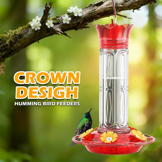 📢📢30% OFF !! ⏰Hanging Hummingbird Feeder with Ant Moat