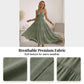 📢📢50% OFF !! ⏰Women's Halter Neck Backless Tiered Maxi Dress
