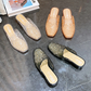 📢📢30% OFF !! ⏰Square Toe Breathable Hollow-Out Slides