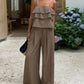 📢📢40% OFF !! ⏰Breathable Ruffle Cami & Pants Co-ord Set