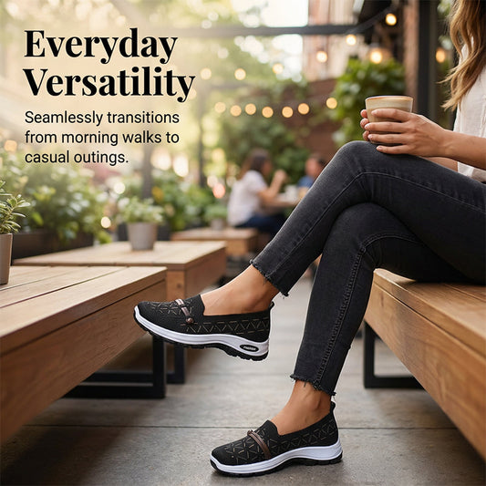 📢📢50% OFF !! ⏰Women's Breathable Mesh Slip-On Flat Shoes
