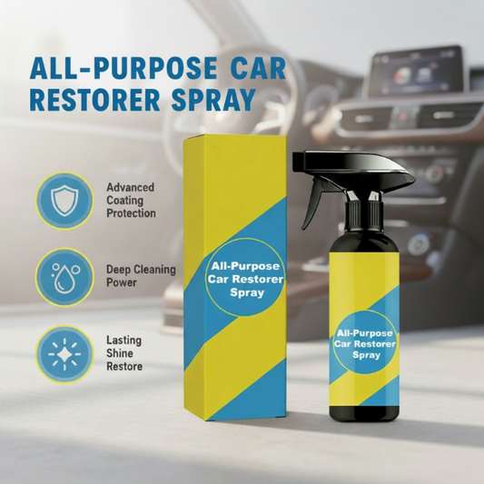 📢📢50% OFF !! ⏰All-Purpose Car Restorer Spray