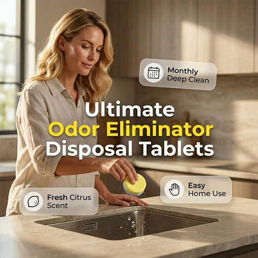 📢📢40% OFF !! ⏰Garbage Disposal Cleaner and Deodorizer Tablets