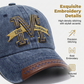 📢📢50% OFF !! ⏰Stylish Washed Denim Baseball Cap