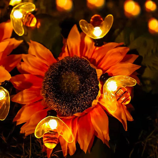 📢📢50% OFF !! ⏰Cute Bee Solar Lights