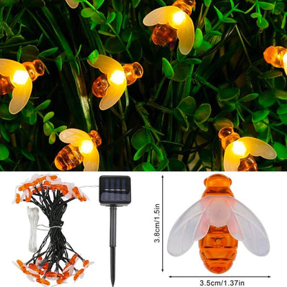 📢📢50% OFF !! ⏰Cute Bee Solar Lights