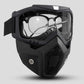 📢📢50% OFF !! ⏰Unisex Motorcycle Goggles with Detachable Face Mask