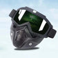 📢📢50% OFF !! ⏰Unisex Motorcycle Goggles with Detachable Face Mask