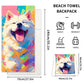 📢📢35% OFF !! ⏰2-in-1 Printed Beach Towel Backpack
