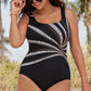 📢📢50% OFF !! ⏰Women's Printed One-Piece Swimsuit