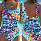 📢📢50% OFF !! ⏰Women's Printed One-Piece Swimsuit