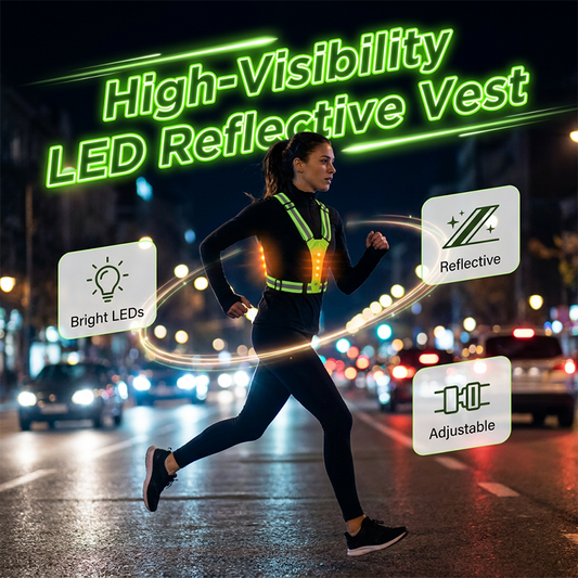 📢📢40% OFF !! ⏰LED Flashing Light Vest for Outdoor Activities