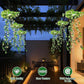 📢📢35% OFF !! ⏰Solar-Powered Hanging Milan Grass Light