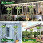 📢📢35% OFF !! ⏰Solar-Powered Hanging Milan Grass Light