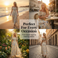 📢📢35% OFF !! ⏰Floral Off-Shoulder Cut-Out Maxi Dress