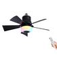 📢📢40% OFF !! ⏰Smart Ceiling Fan with Light, RGB & Bluetooth Speaker