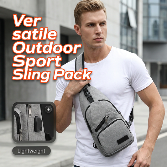 📢📢50% OFF !! ⏰Multifunctional Outdoor Sport Sling Pack