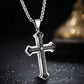📢📢50% OFF !! ⏰Men's Lord's Prayer Cross Necklace