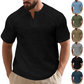 📢📢50% OFF !! ⏰Men's Casual Solid Color Short Sleeve T-Shirt