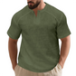📢📢50% OFF !! ⏰Men's Casual Solid Color Short Sleeve T-Shirt
