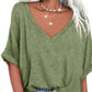 📢📢50% OFF !! ⏰Women's Casual Loose V-Neck Top