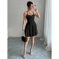 📢📢50% OFF !! ⏰Women's Ruched A-Line Mini Dress