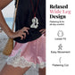 📢📢40% OFF !! ⏰Satin Lace Trim Shorts