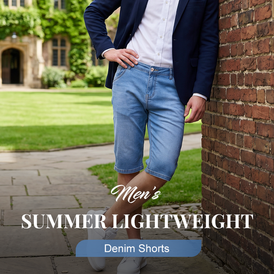 📢📢35% OFF !! ⏰Men's Summer Lightweight Denim Shorts