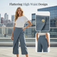 📢📢40% OFF !! ⏰Women's Patchwork Cropped Casual Pants