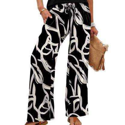 📢📢40% OFF !! ⏰Women's Casual Loose Fit Trousers with Pockets