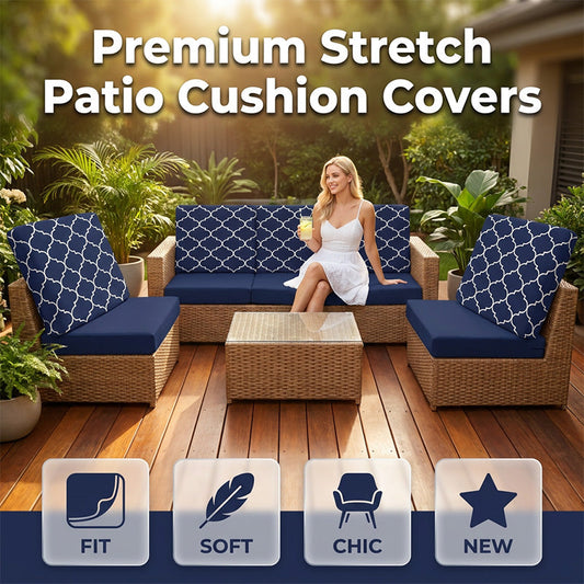 📢📢40% OFF !! ⏰Patio Sofa Cushion Cover