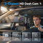 📢📢40% OFF !! ⏰3-Channel 1080p Dash Cam with Wi-Fi