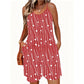 📢📢50% OFF !! ⏰Women's Striped Spaghetti Strap Romper with Pockets