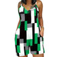 📢📢50% OFF !! ⏰Women's Striped Spaghetti Strap Romper with Pockets
