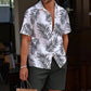 📢📢40% OFF !! ⏰Men's Hawaiian Shirt & Shorts 2-Piece Set