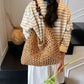 📢📢50% OFF !! ⏰Artisanal Woven Tote with Inner Lining