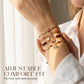 📢📢50% OFF !! ⏰Bohemian Evil Eye & Elephant Charm Bracelet
