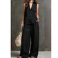 📢📢35% OFF !! ⏰1Women's Sleeveless Vest & Pants 2-Piece Set