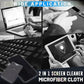 📢📢Buy 1 Get 1 Free !! ⏰2-in-1 Screen Cleaner & Microfiber Cloth: Spray & Wipe, No Residue, Portable