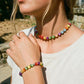 📢📢50% OFF !! ⏰Rainbow Cat's Eye Beaded Necklace