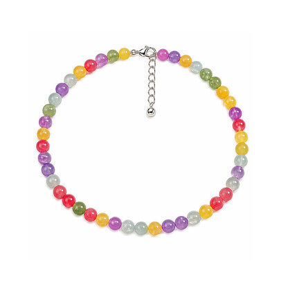 📢📢50% OFF !! ⏰Rainbow Cat's Eye Beaded Necklace