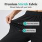 📢📢35% OFF !! ⏰Women's Casual Quick-Dry Stretchy Capri Pants